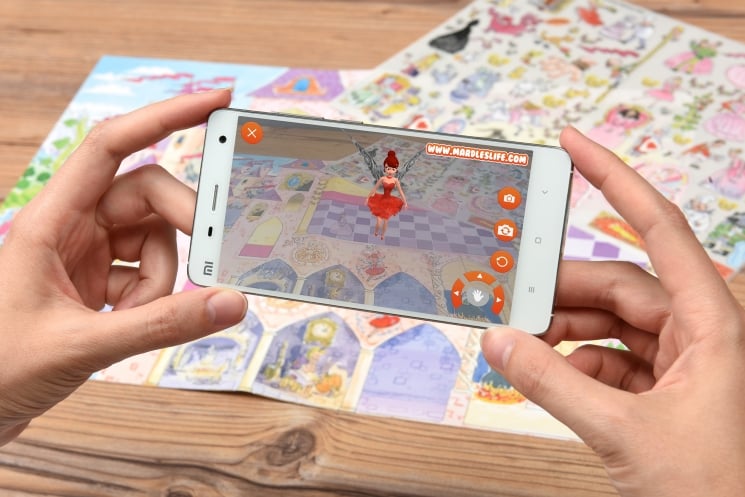 Переводные наклейки Scribble Down Сказка о принцессе, с онлайн-приложением (SD/21) - фото 7