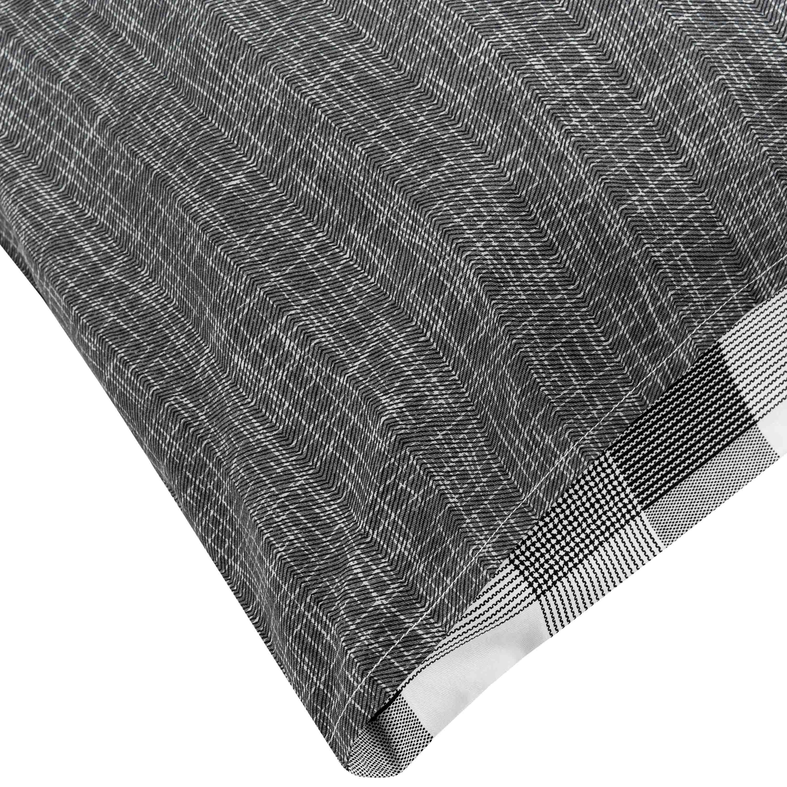 Комплект постельного белья Ardesto Gloria сатин полуторный серый (ART1622SR) - фото 5