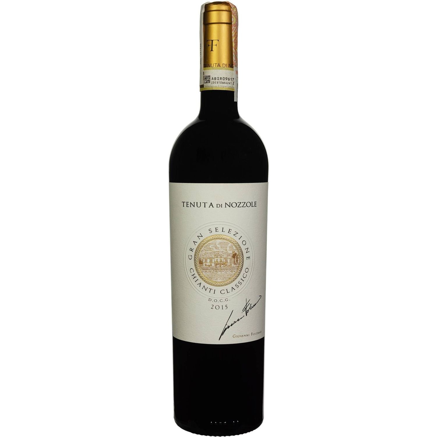 Вино Tenuta di Nozzole Chianti Classico Gran Selezione Giovanni Folonari DOCG, красное сухое, 0,75 л - фото 1
