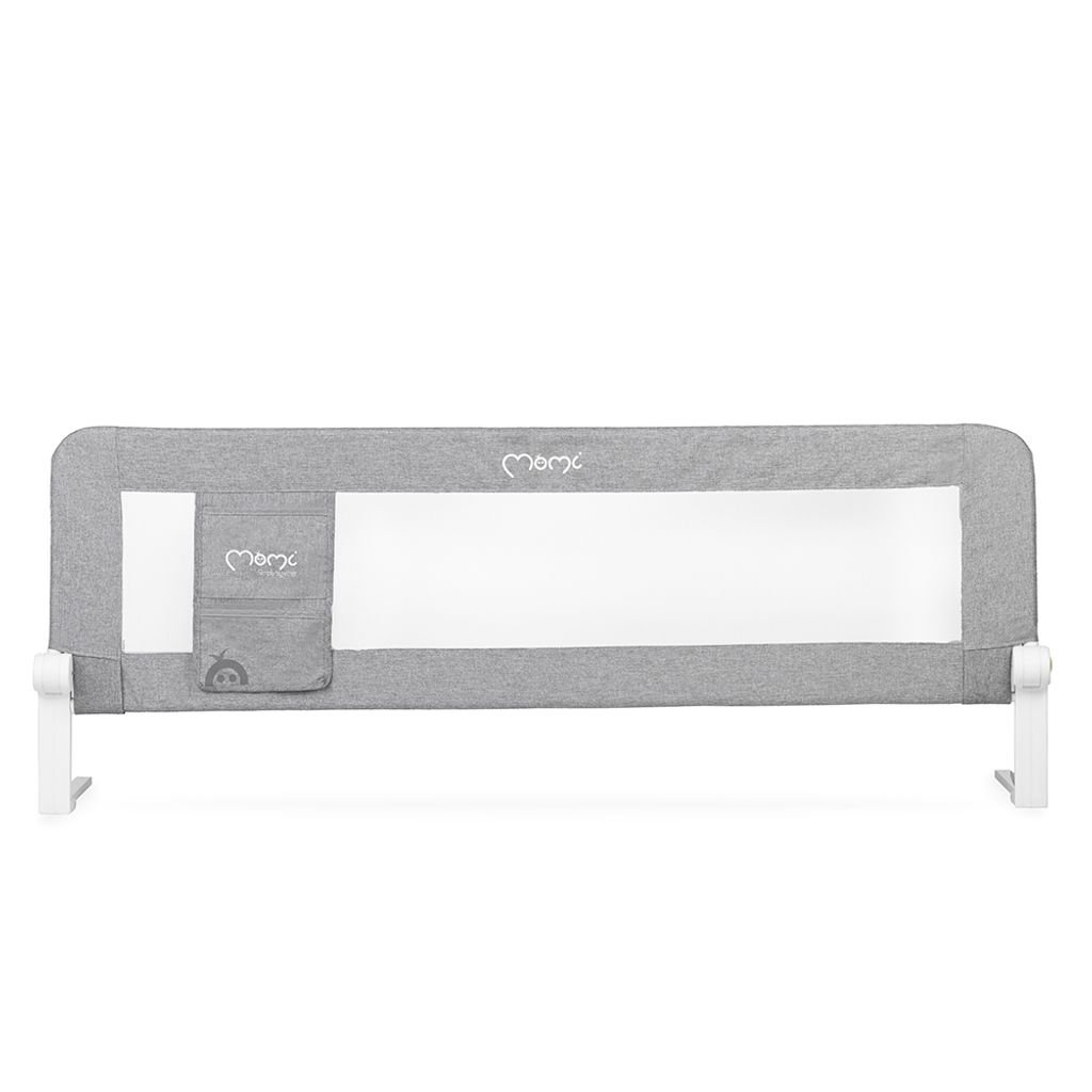 Захисний бар'єр для ліжка MoMi Lexi light gray, світло-сірий (AKCE00022) - фото 2