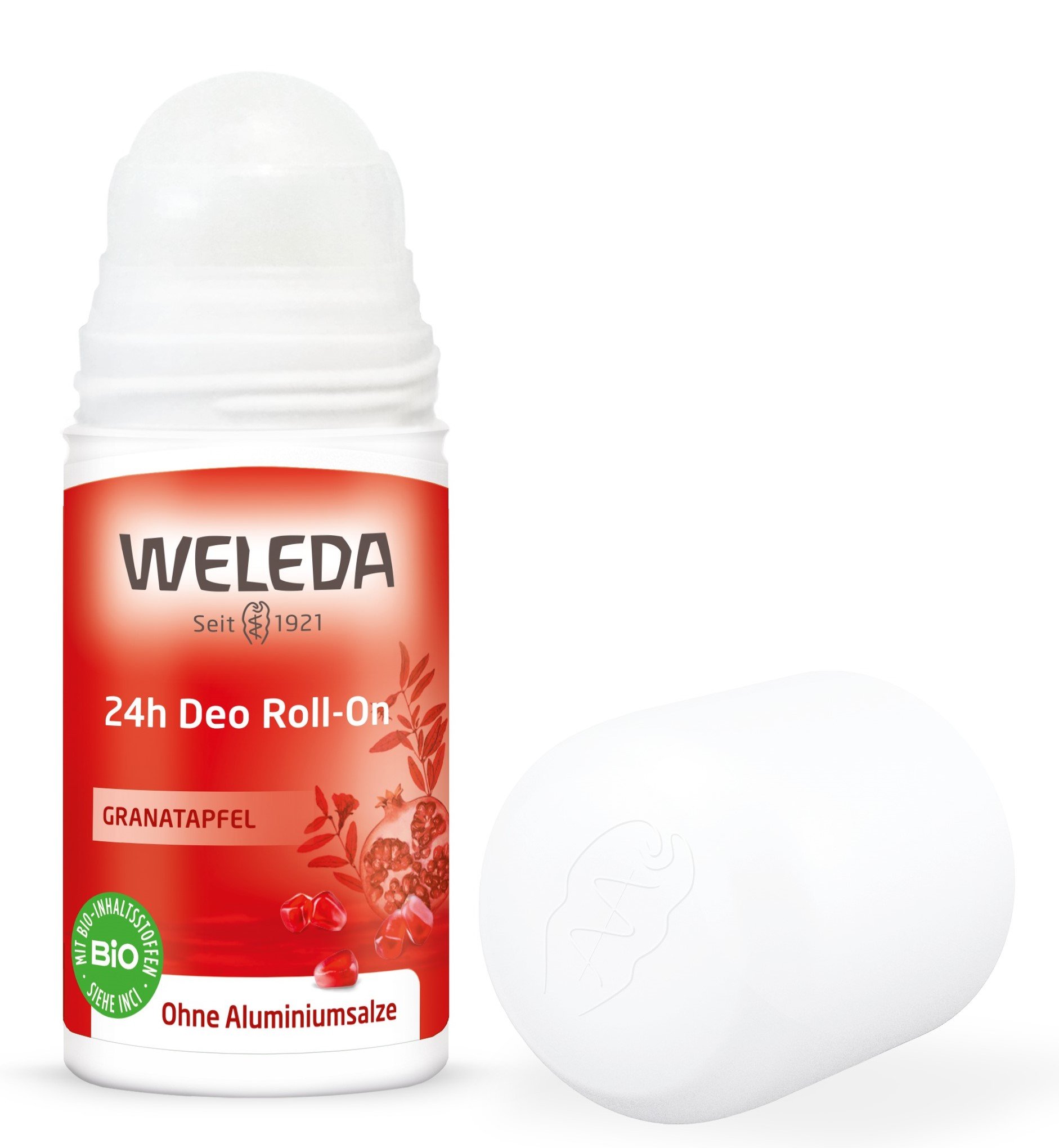 Роликовый дезодорант Weleda Гранат Roll-On 24 часа, 50 мл (663600) - фото 2