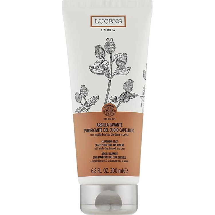 Шампунь-крем Lucens Umbria Cleansing Clay Scalp Purifying Treatment 200 мл (110433) - фото 1