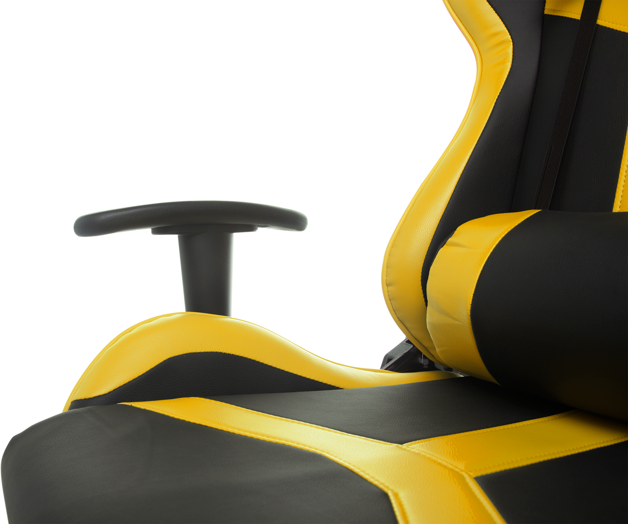 Геймерское кресло GT Racer черное с желтым (X-2527 Black/Yellow) - фото 9