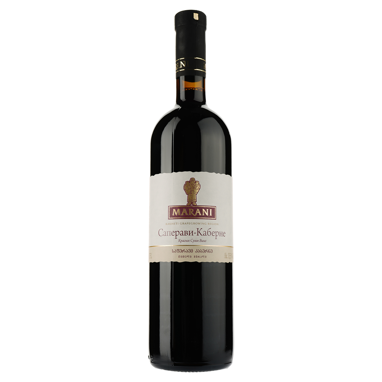 Вино Marani Сапераві Каберне, червоне, сухе, 13%, 0,75 л (474696) - фото 1