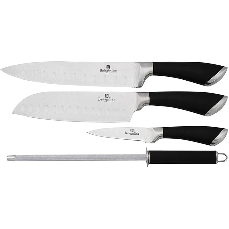 Набір ножів 4 предмети Berlinger Haus Чорний 000267202 - фото 1