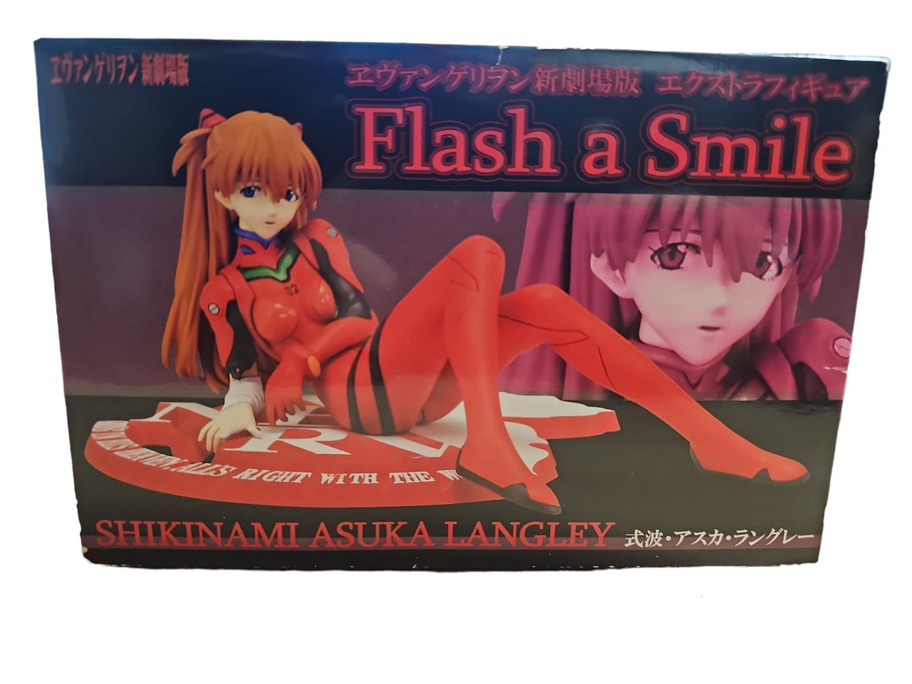 Фигурка Sega EX Figure FlashaSmile Аска Евангелион Asuka Evangelion 16 см SEXFFS EV A 16 - фото 3