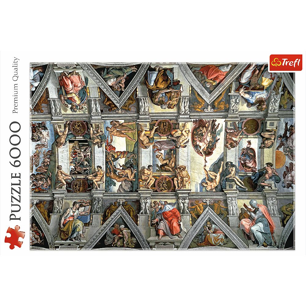 Пазли Trefl Сікстинська капела 6000 елементів - фото 2