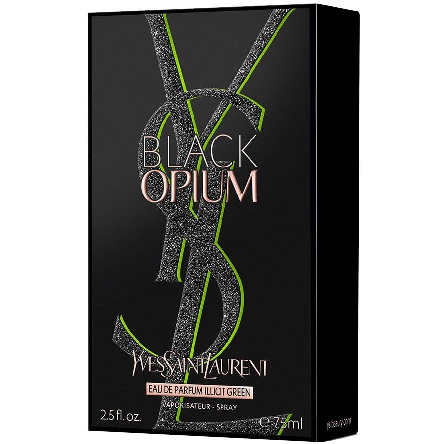 Парфюмированная вода Yves Saint Laurent Black Opium Illicit Green, 75 мл - фото 3