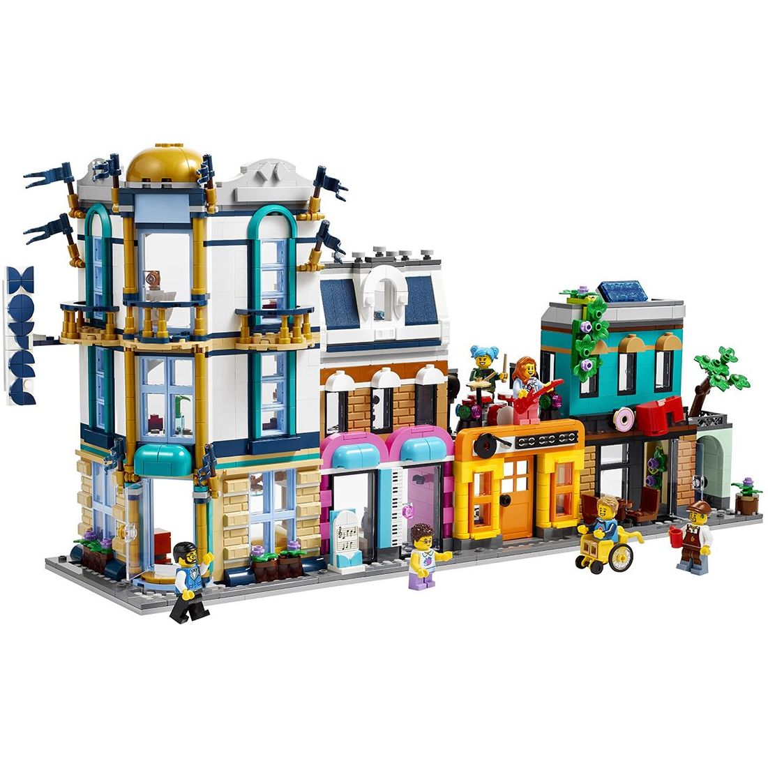 Конструктор LEGO Creator Головна вулиця, 1459 деталей (31141) - фото 7