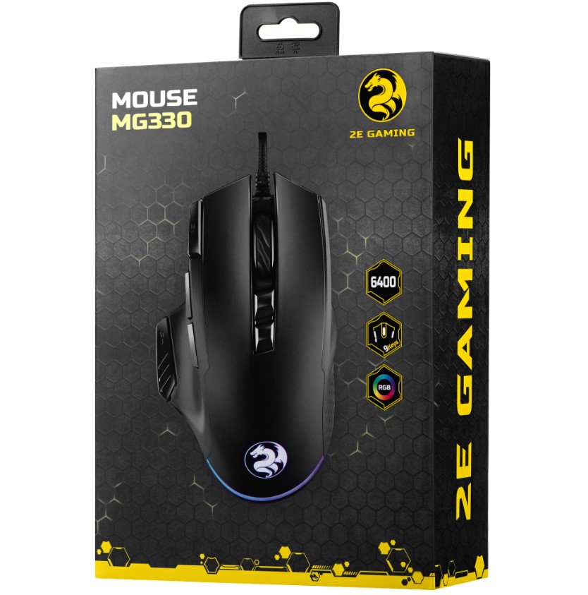 Ігрова миша 2E Gaming MG330 RGB USB 6400 dpi - фото 4