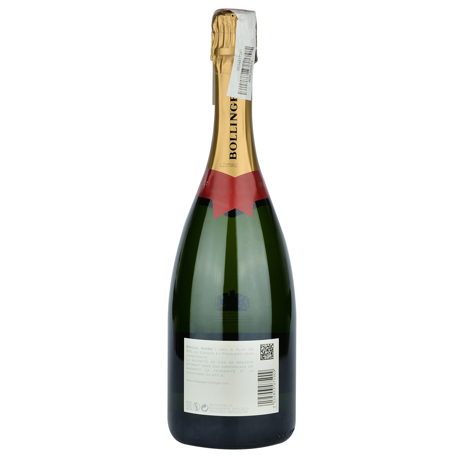 Шампанське Bollinger Special Cuvee Champagne, біле, брют, 0,75 л (49272) - фото 2