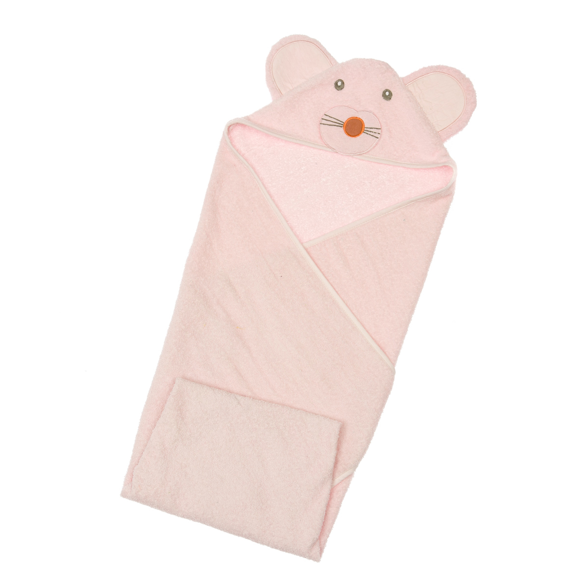 Рушник Interbaby Mouse, рожевий (8100273) - фото 2