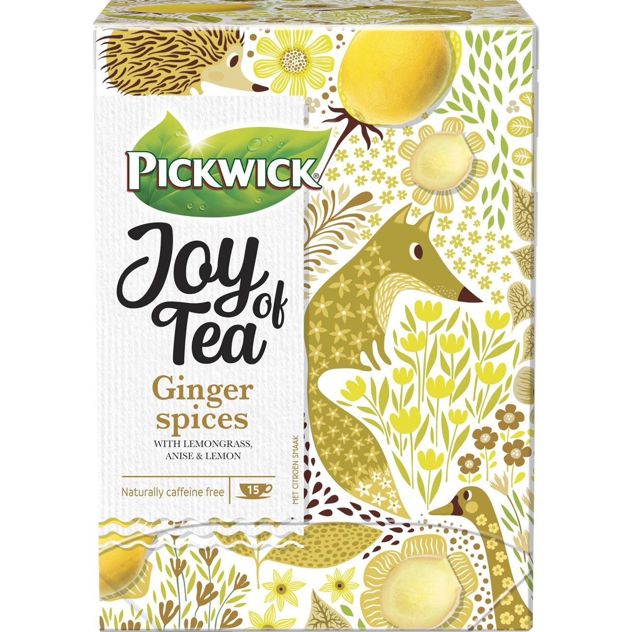 Чай трав'яний Pickwick імбирно-пряний, 22.5 г (15 шт. х 1.5 г) (907485) - фото 1