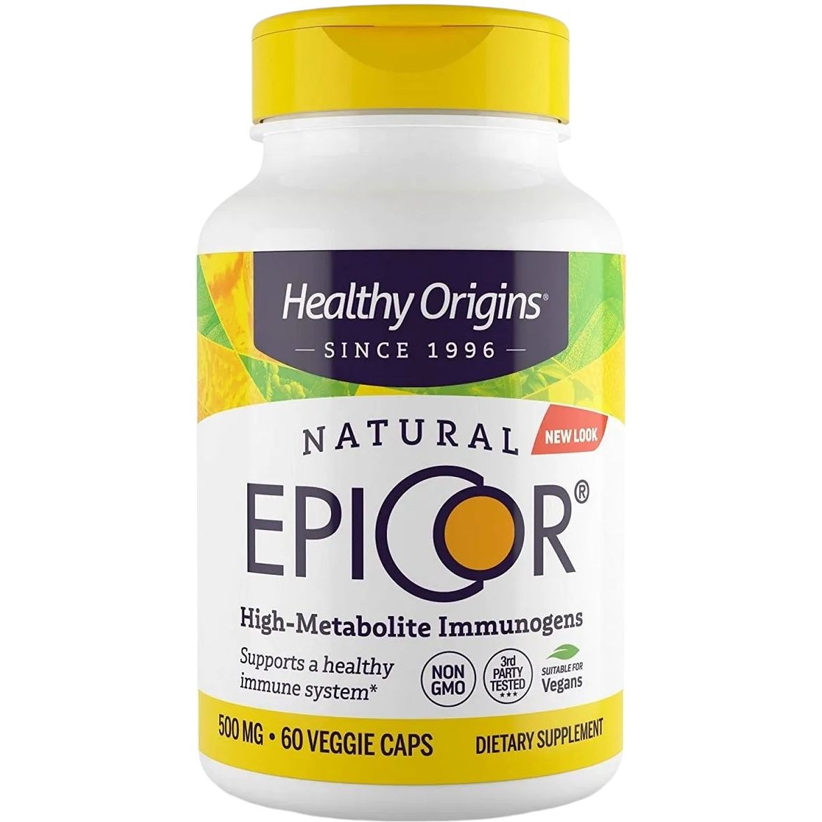 Природний захист імунітету Healthy Origins EpiCor 500 мг 60 гелевих капсул - фото 1