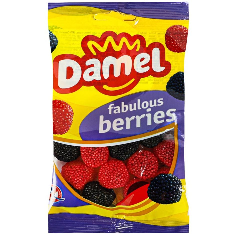 Цукерки Damel Berries жувальні 80 г - фото 1