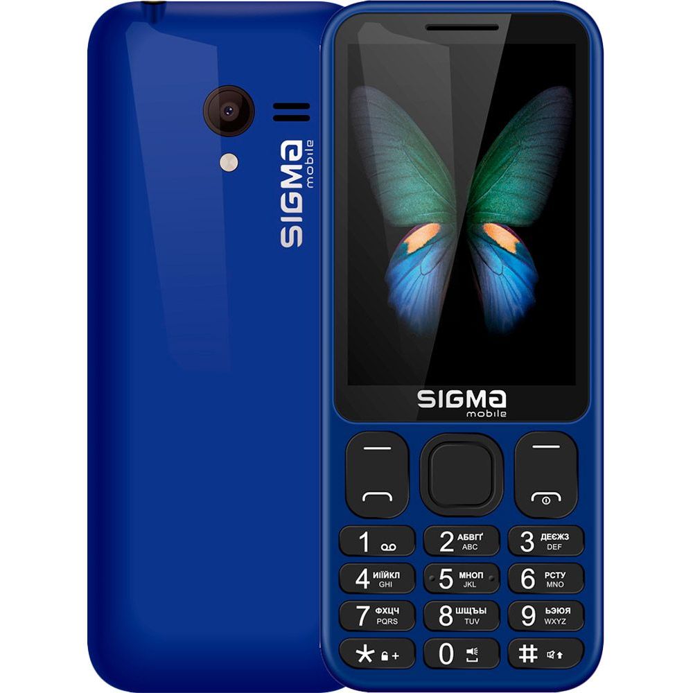 Мобільний телефон Sigma Mobile X-style 351 Lider Blue (UA UCRF) - фото 1