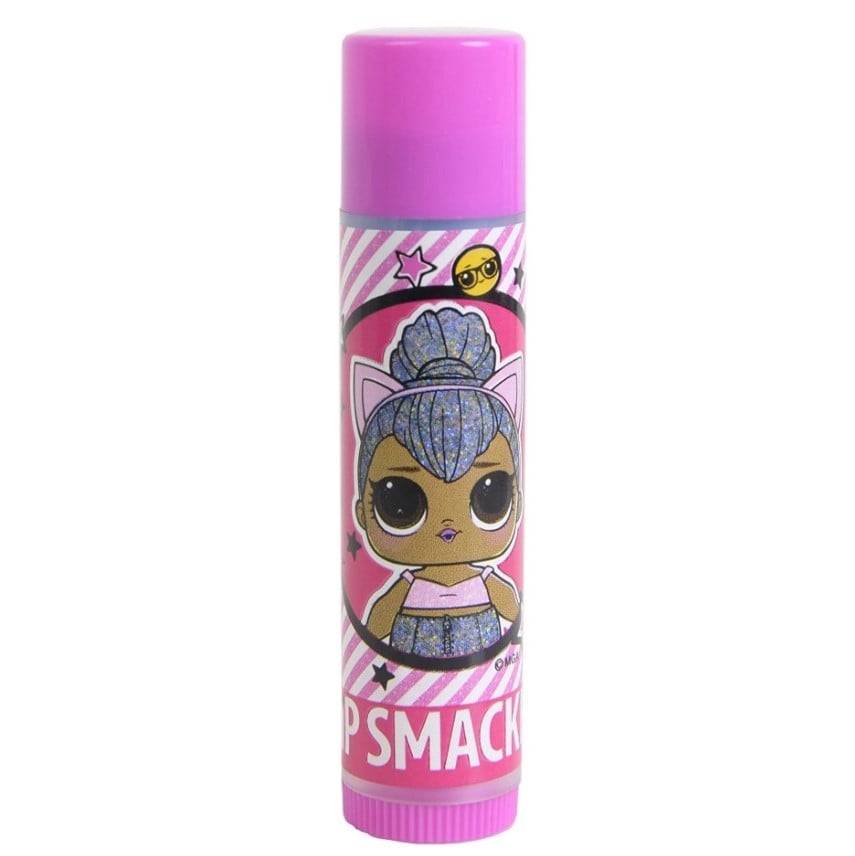 Бальзам для губ Lip Smacker LOL, с ароматом малины, 4 г - фото 1