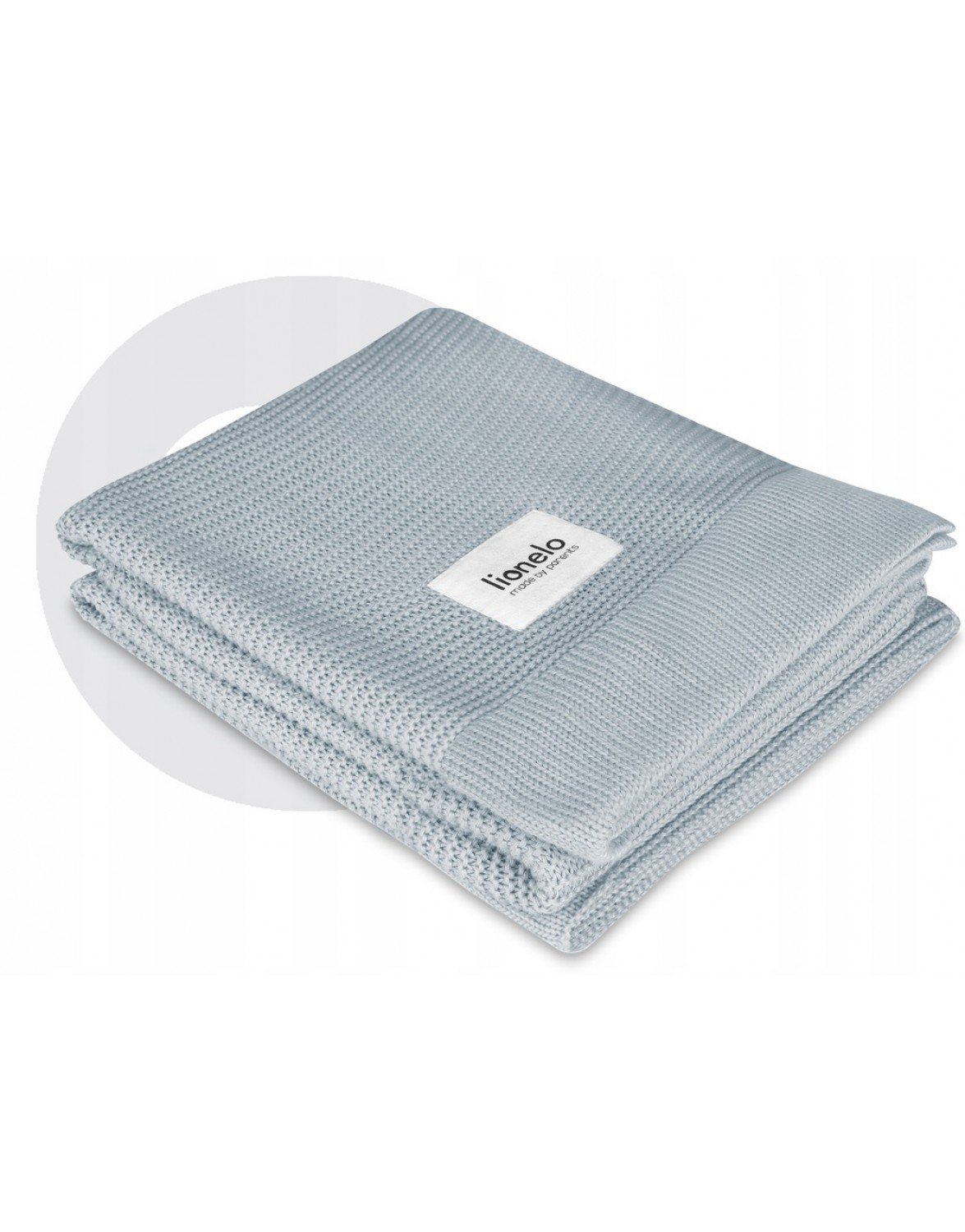 Ковдра Lionelo Bamboo Blanket Grey, 100х75 см, сіра (LO-BAMBOO BLANKET GREY) - фото 3