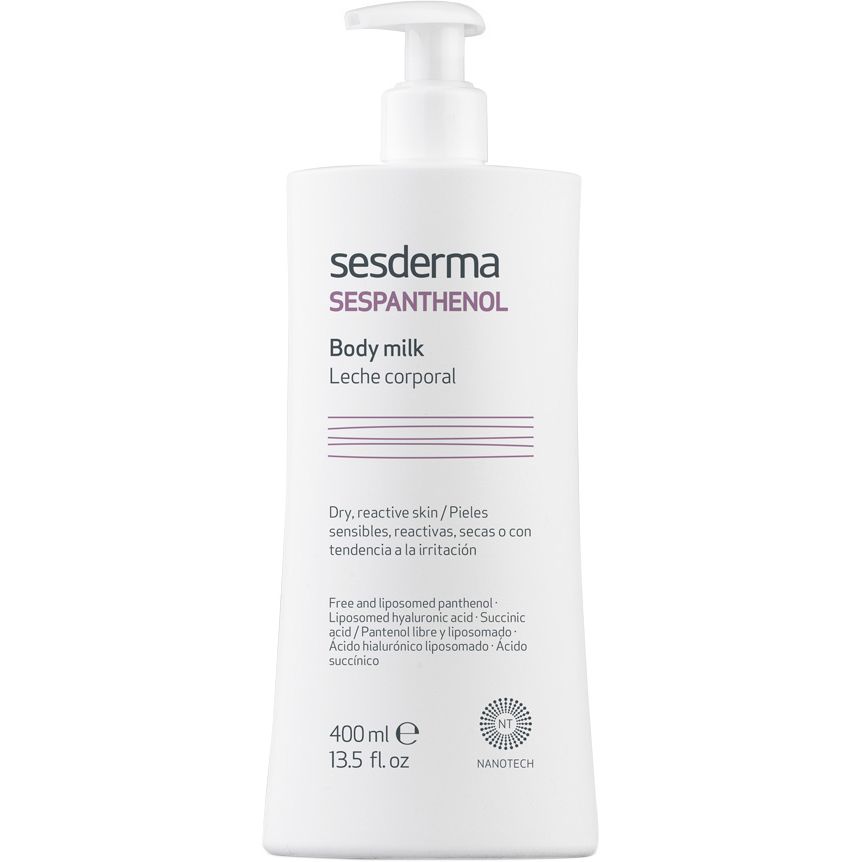 Молочко для тела Sesderma Sespanthenol Body Milk 400 мл - фото 1