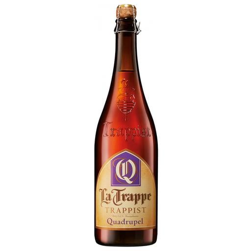 Пиво La Trappe Quadrupel, полутемное, нефильтрованное, 10%, 0,75 л - фото 1