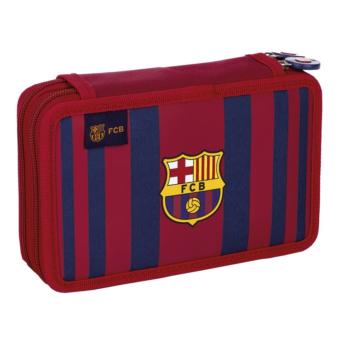 Пенал Barcelona Barca Fan 6 2BW FC-188, 20,5x13x4,5 см, бордовый (503018004) - фото 1