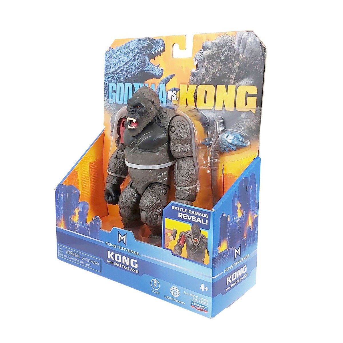Игровая фигурка Godzilla vs. Kong Конг с боевым топором (35303) - фото 6
