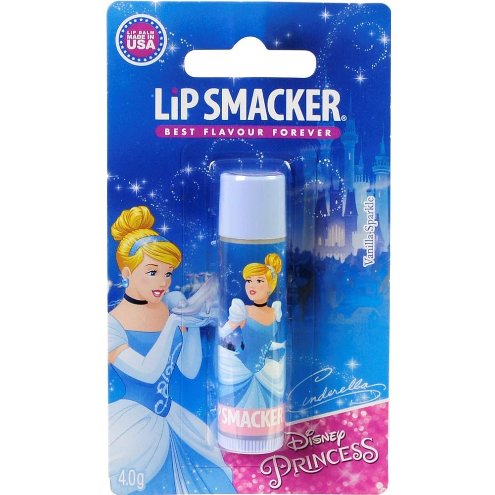Бальзам для губ Lip Smacker Disney Princess Cinderella Vanilla Sparkle Flavor 4 г (605839) - фото 1