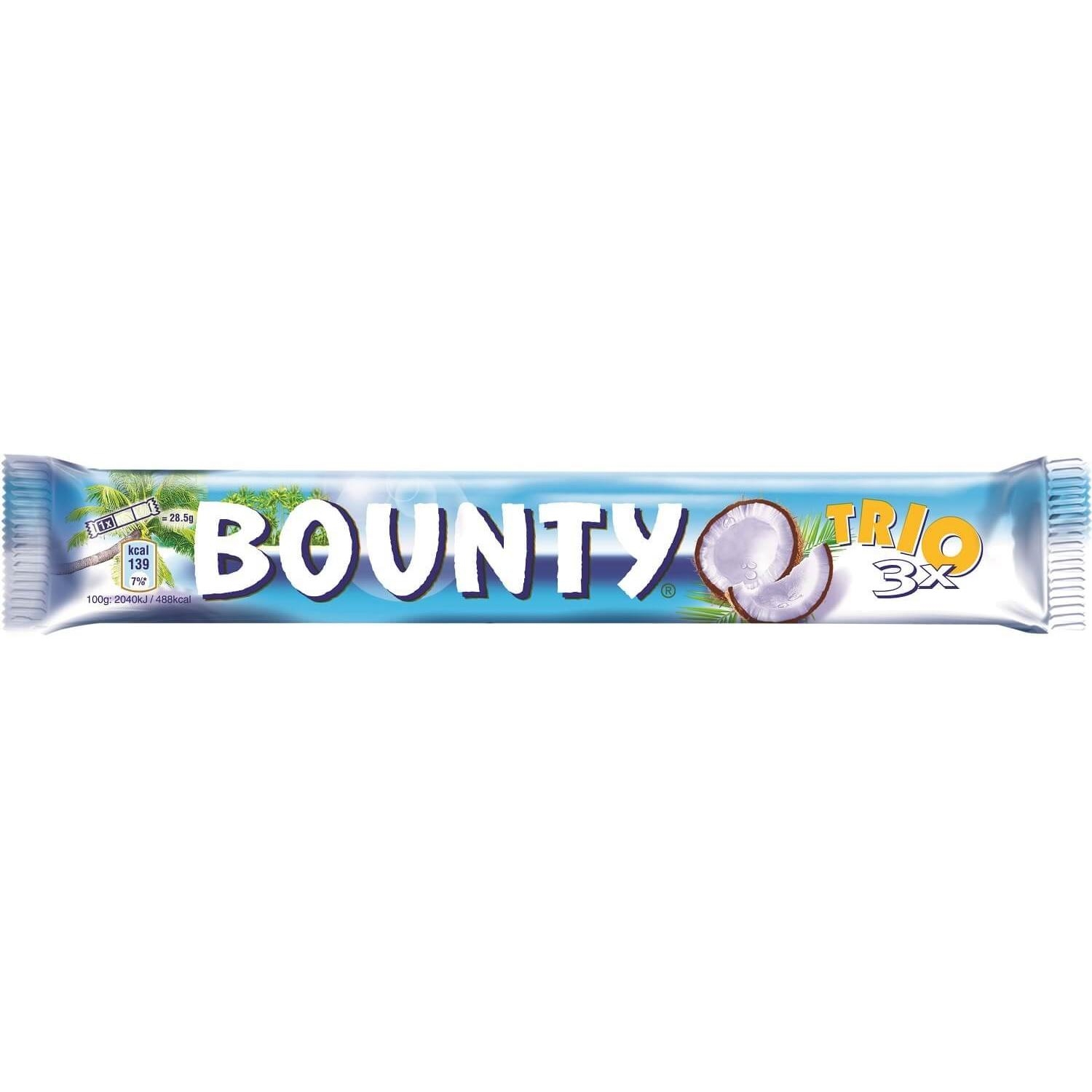 Батончик Bounty Trio у молочному шоколаді 87 г (597389) - фото 1