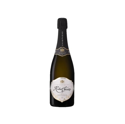 Шампанське Hubert Favier Carte Blanche Brut, біле, брют, 12%, 0,75 л - фото 1