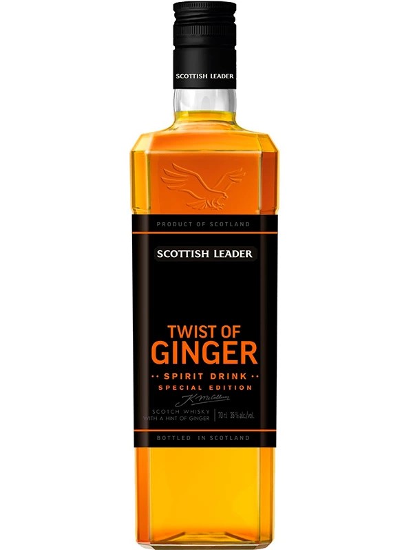Виски Scottish Leader Twist of ginger, 35%, 0,7 л (790002) - фото 1