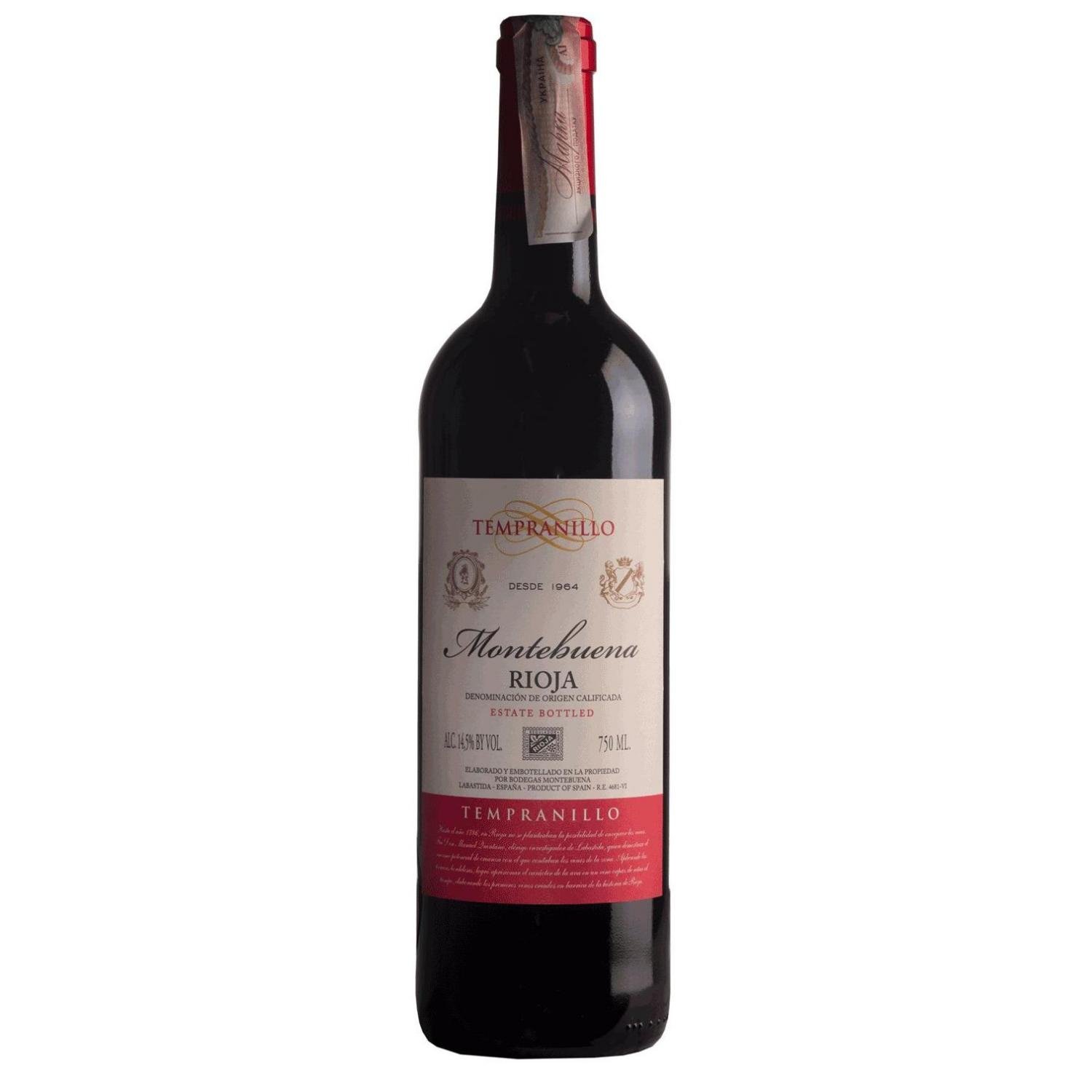 Вино Montebuena Tempranillo 14.5% 0.75 л (574960) - фото 1
