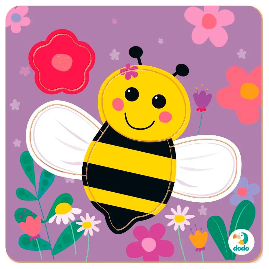 Пазл-сортер DoDo Бджілка, 5 елементів (300358) - фото 1