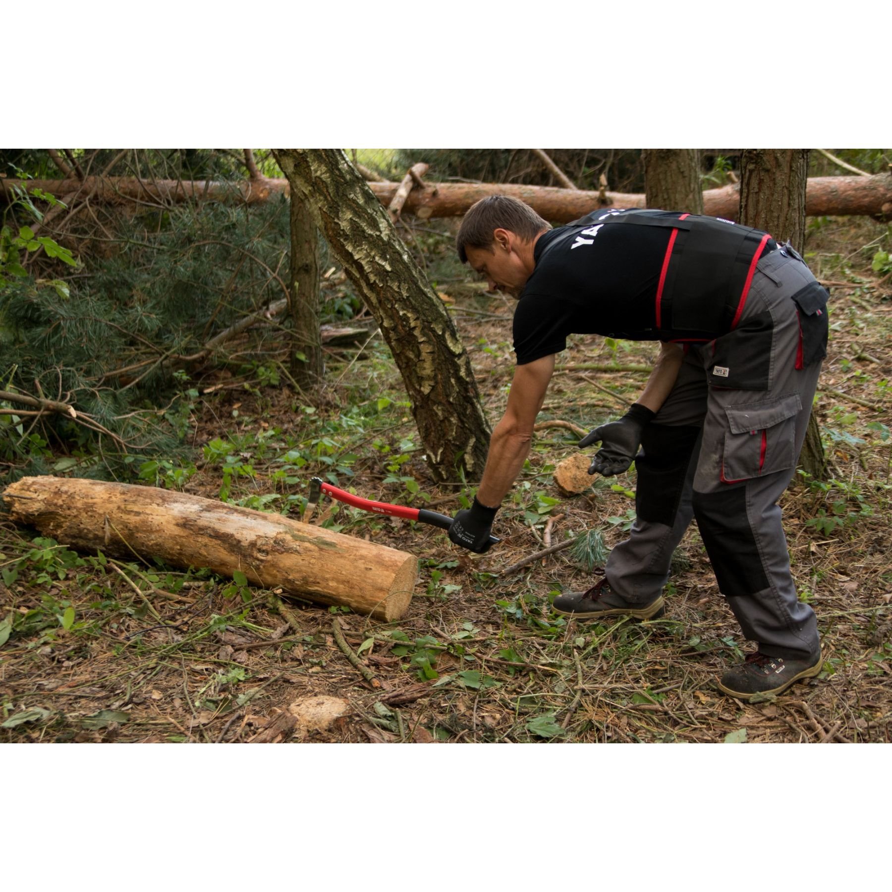 Крюк для вытягивания деревянных колод Yato 58 см - фото 6