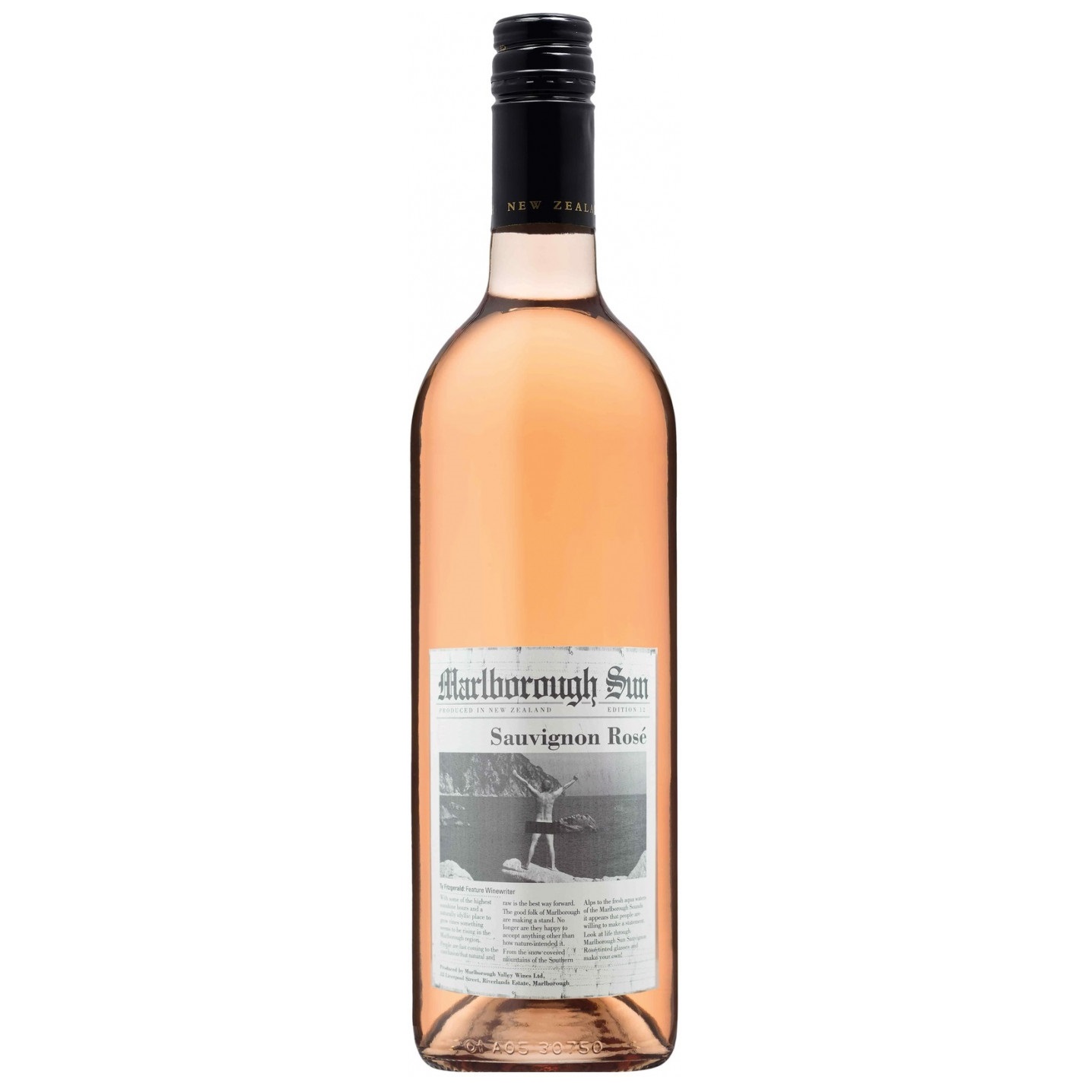 Вино Marlborough Sun Sauvignon Rose, рожеве, сухе, 12,5%, 0,75 л (21693) - фото 1