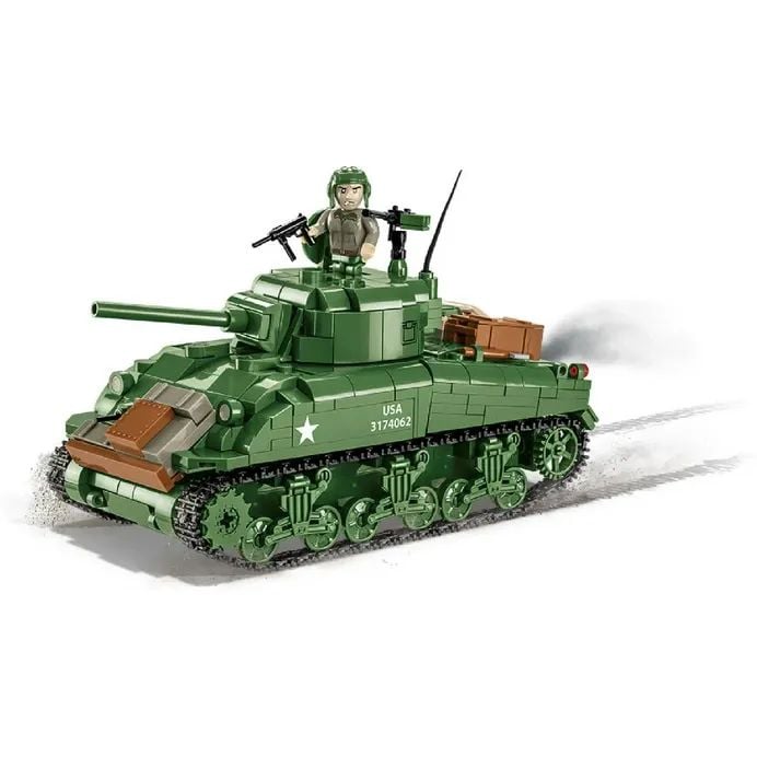 Конструктор Cobi Company of Heroes 3 Танк Шерман M4, масштаб 1:35, 615 деталей (COBI-3044) - фото 3