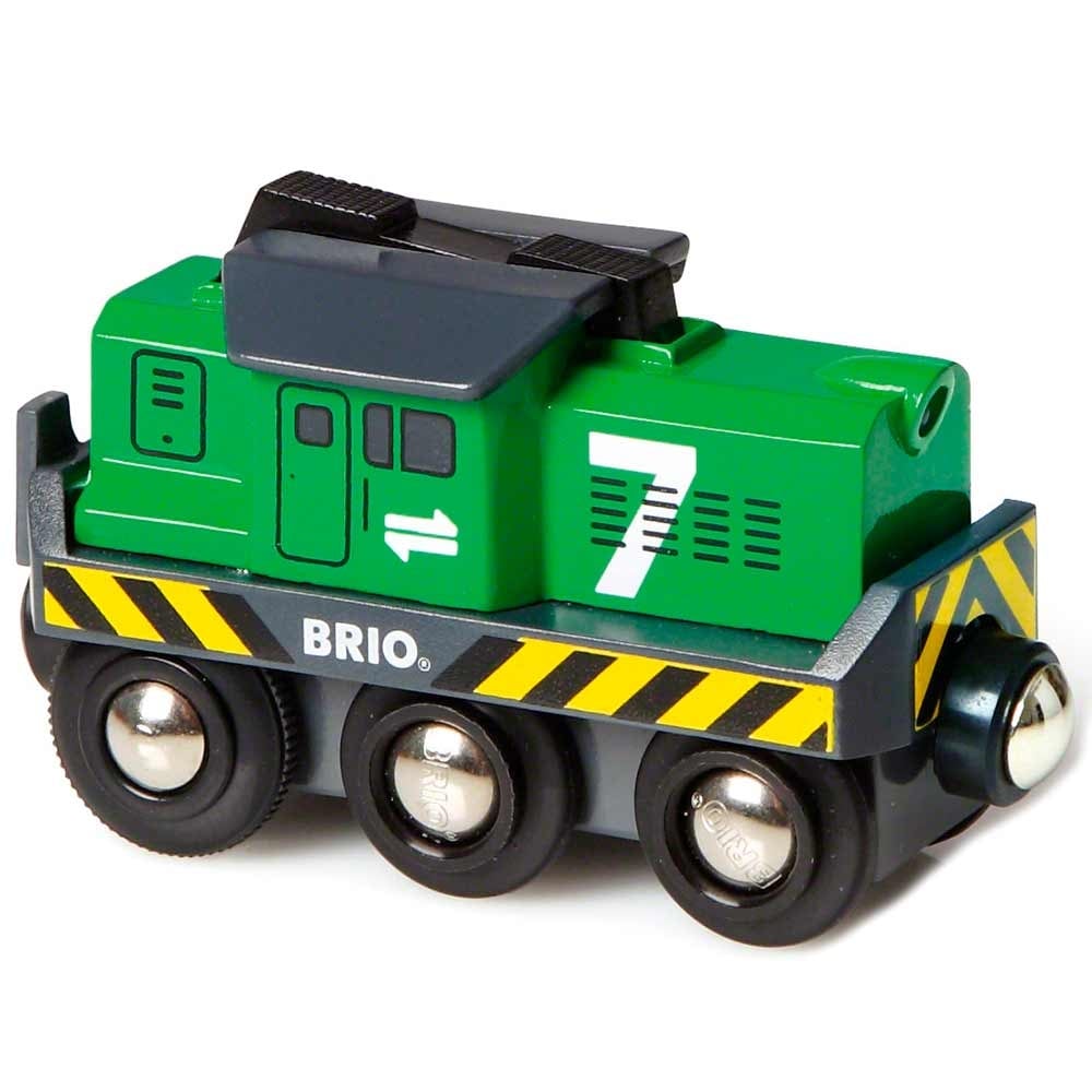 Локомотив для залізниці Brio на батарейках (33214) - фото 2