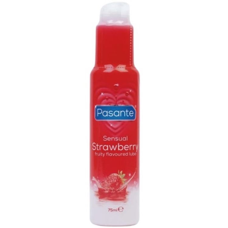 Лубрикант Pasante Sensual Strawberry Lube клубника 75 мл (5060150685125) - фото 1