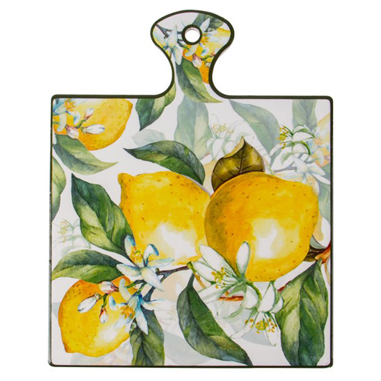 Photos - Chopping Board / Coaster Lefard Дошка обробна  Лимон, 19 см, різнокольоровий,  (858-0067)