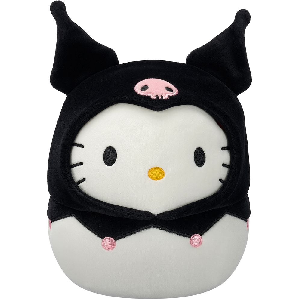 М'яка іграшка Squishmallows Hello Kitty Хелоу Кітті в образі Куромі 20 см (SQSN00388) - фото 1