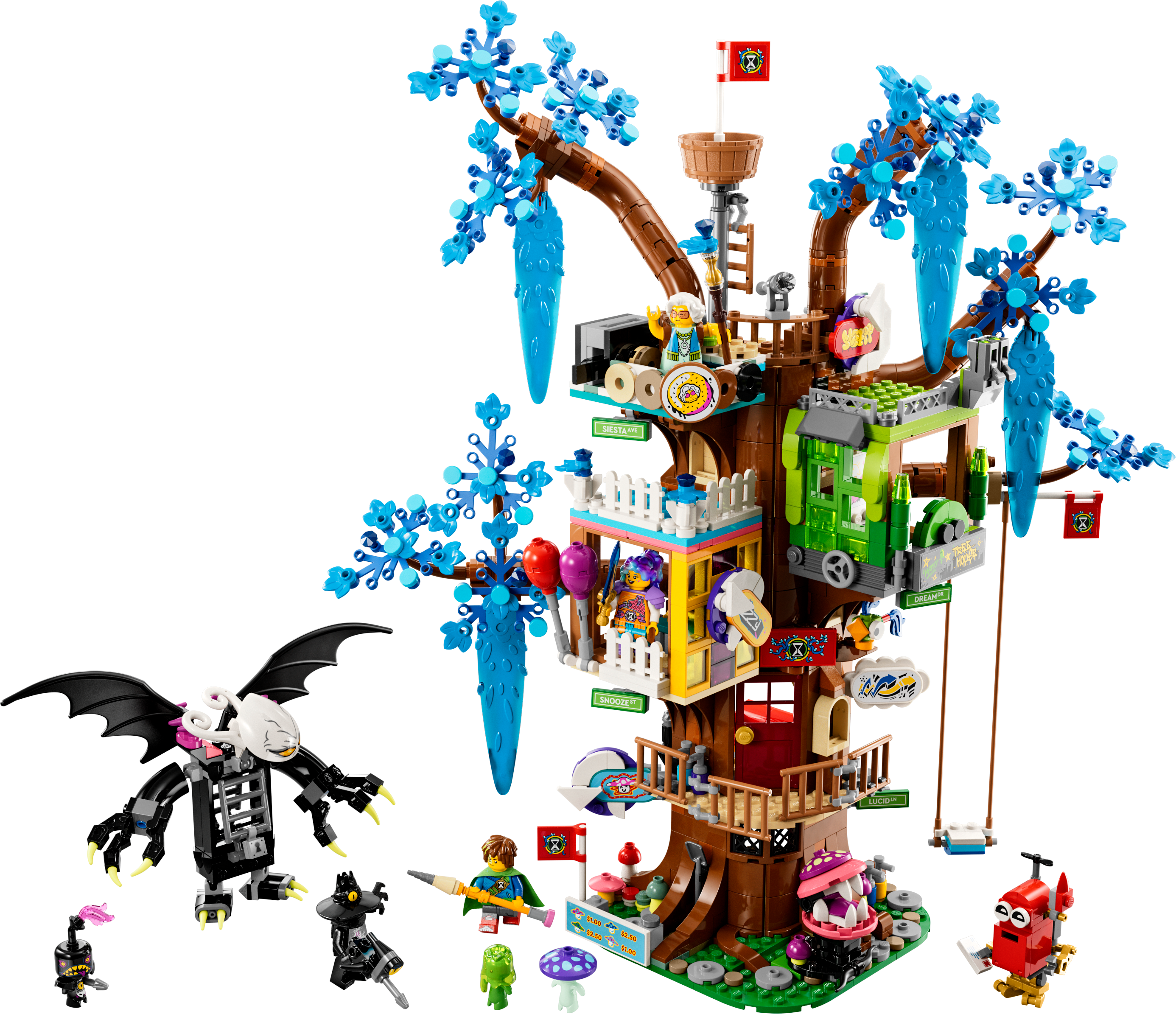 Конструктор LEGO DREAMZzz Казковий будиночок на дереві 1257 деталь (71461) - фото 2