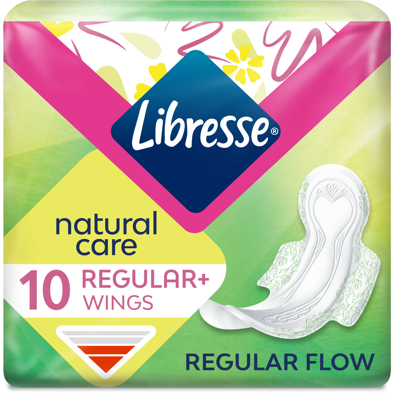Гігієнічні прокладки Libresse Natural Care Ultra Normal, 10 шт (9870) - фото 1