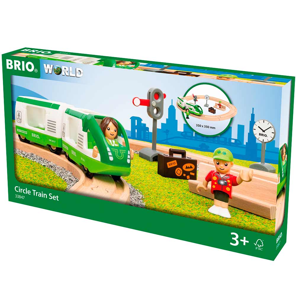 Детская железная дорога Brio круговая (33847) - фото 1