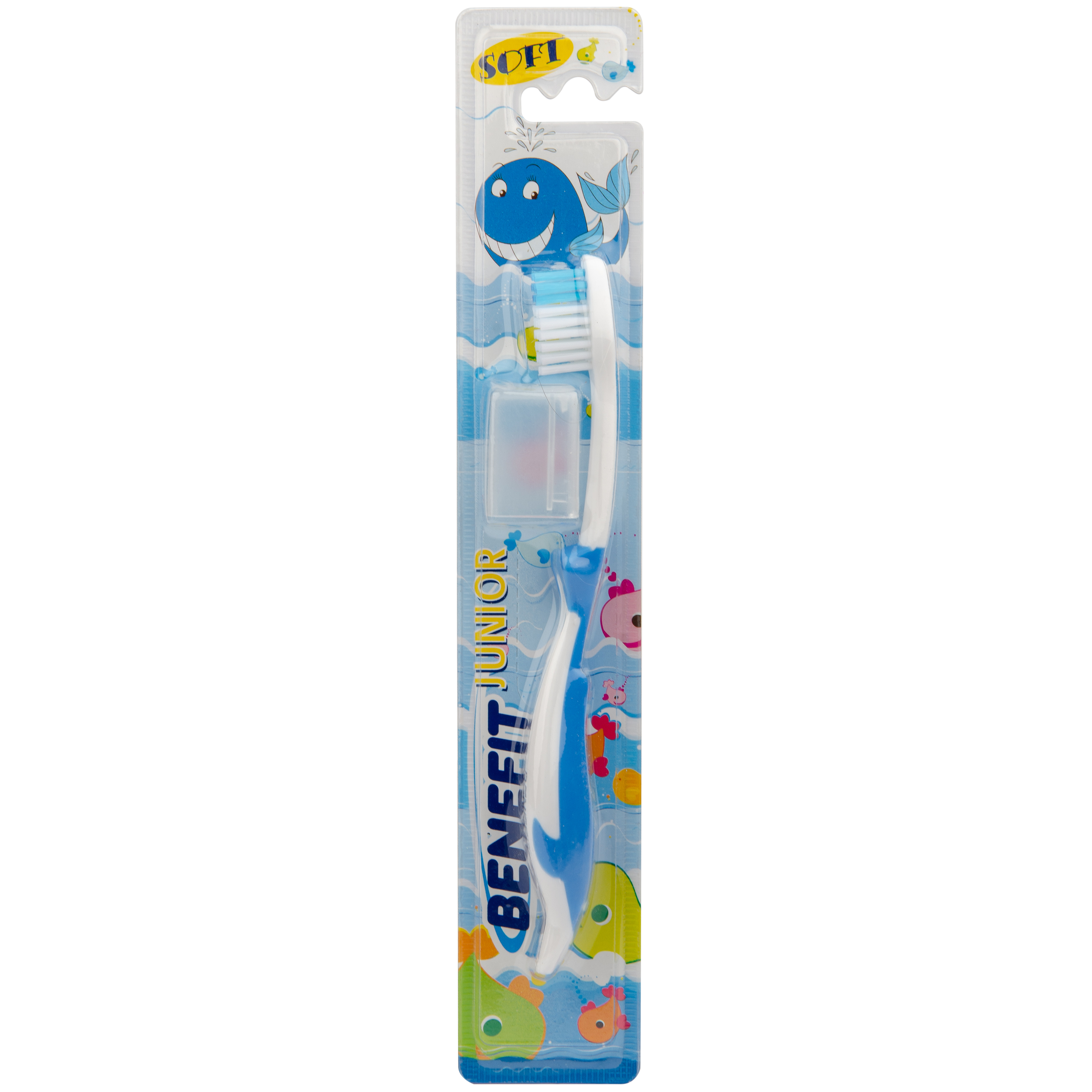 Детская зубная щетка Benefit Junior Soft, мягкая (BTBJ) - фото 1