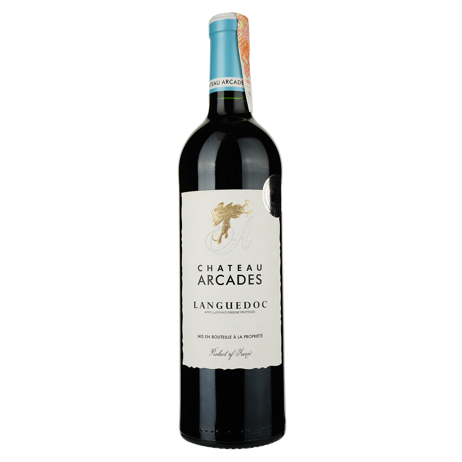 Вино Chateau Arcades Languedoc AOC/AOP, красное, сухое, 14,5%, 0,75 л - фото 1