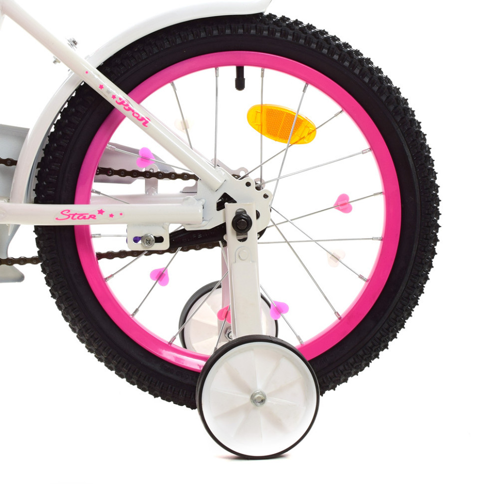 Велосипед детский Profi 16 дюймов малиновый 223176 - фото 6