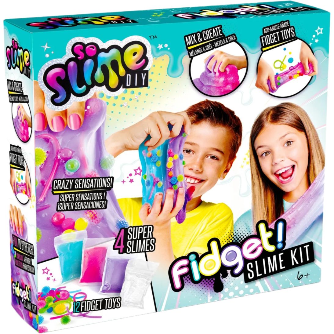 Ігровий набір Canal Toys Fidget Slime антистрес (SSC204) - фото 1