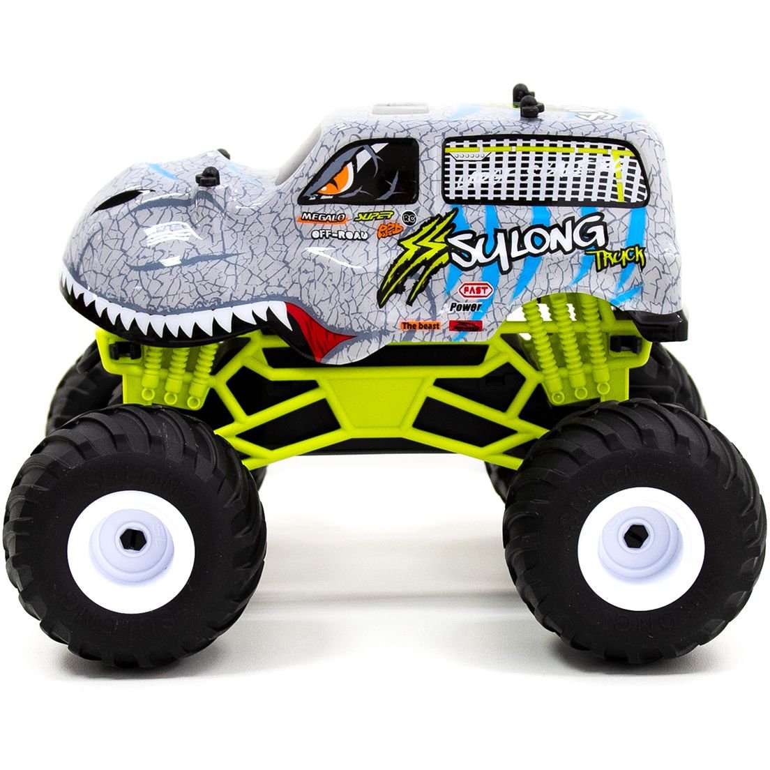 Автомобиль Sulong Toys на р/у Bigfoot Dinosaur 1:16, 27 МГц (SL-360RHGR) - фото 2