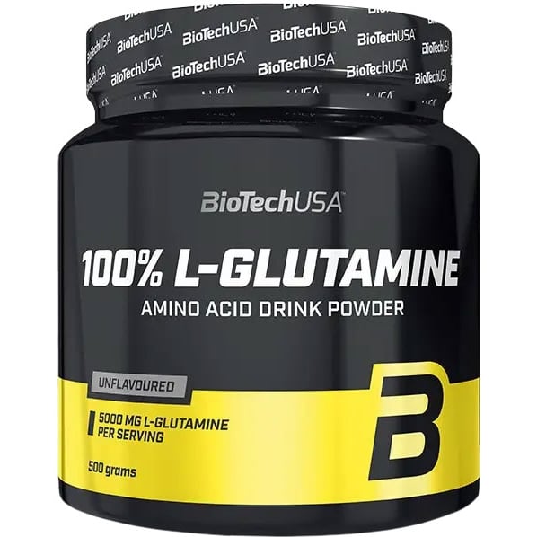 Глютамин BioTech 100% L-Glutamine 500 г - фото 1