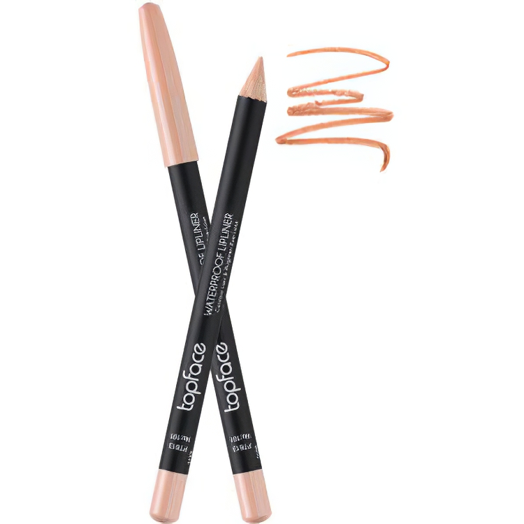 Карандаш для губ TopFace Waterproof Lipliner водостойкий PT613 тон 101 1.14 г - фото 1