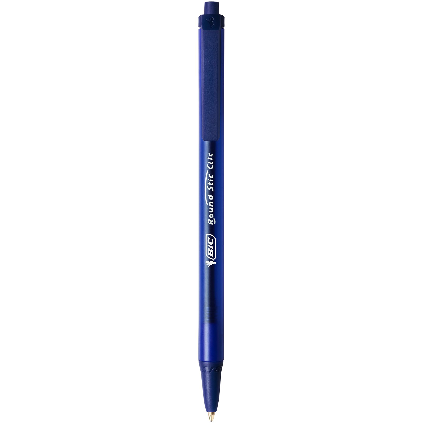 Ручка шариковая BIC Round Stic Clic, 0,32 мм, синий, 1 шт. (926376) - фото 1